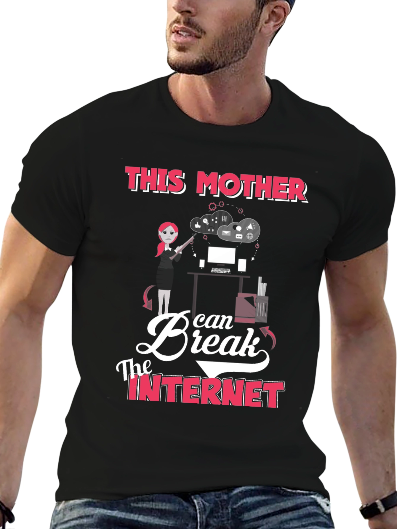 This Mother Can Break the Internet Graphic T-Shirt
