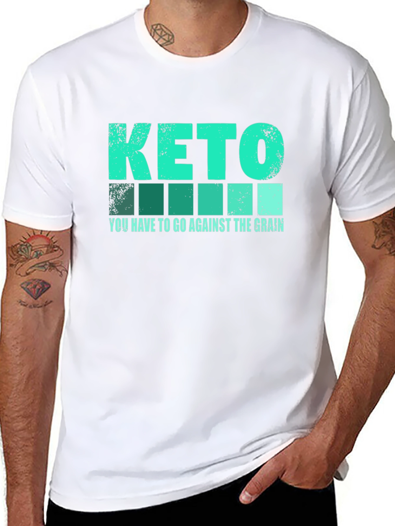 KETO Go Against the Grain Graphic T-Shirt
