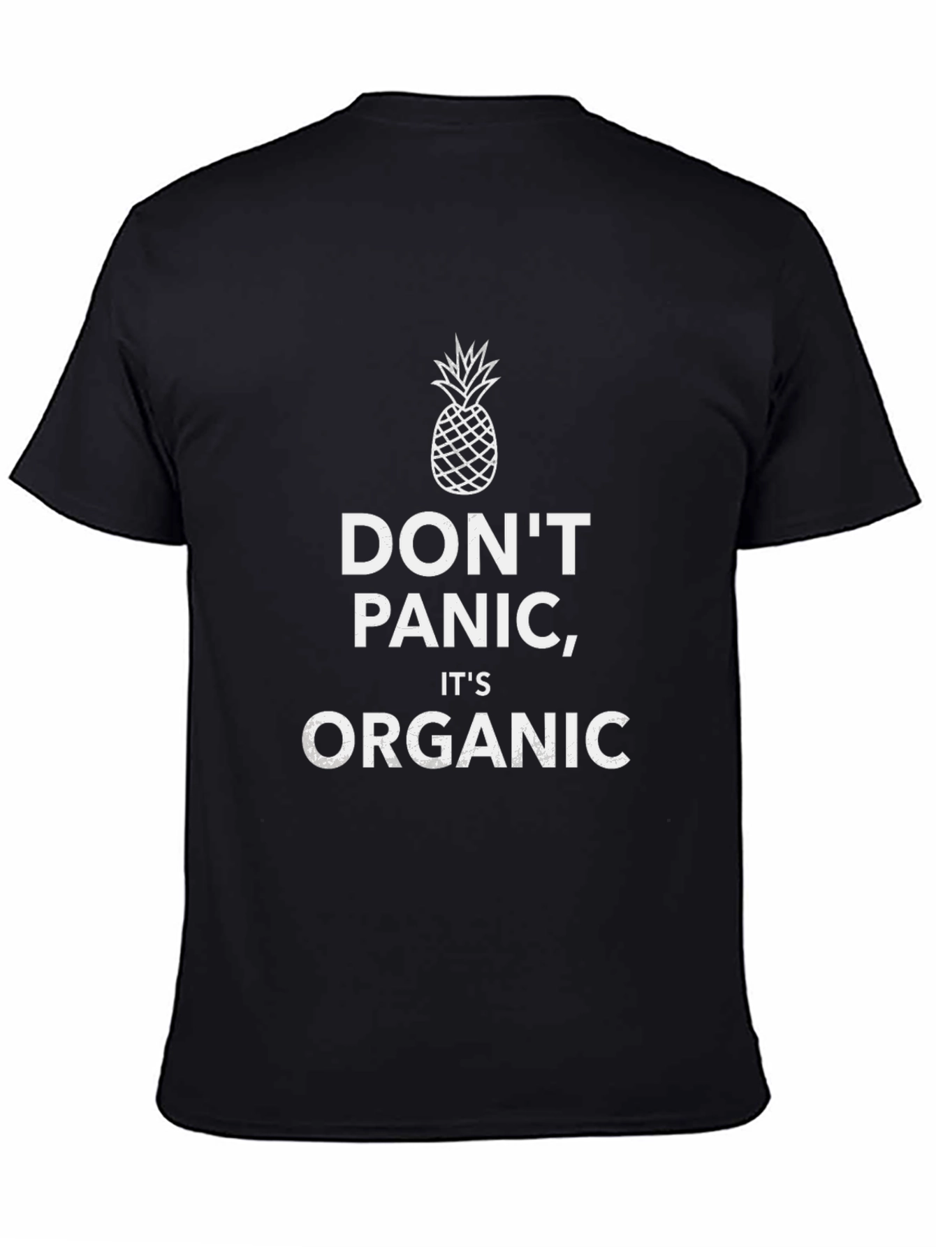 Dont Panic Organic Tee - Pineapple Graphic T-Shirt