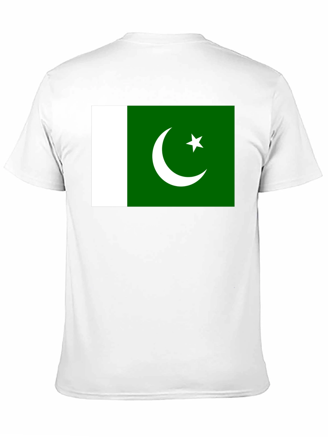 Pakistan Flag T-Shirt - Black Cotton Tee