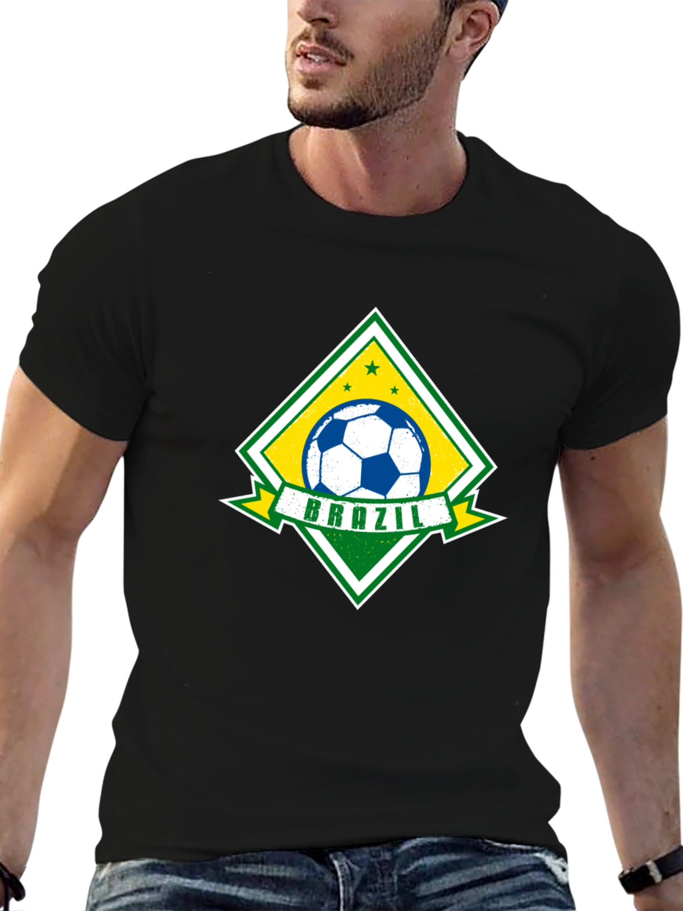 Brazil Soccer Graphic T-Shirt