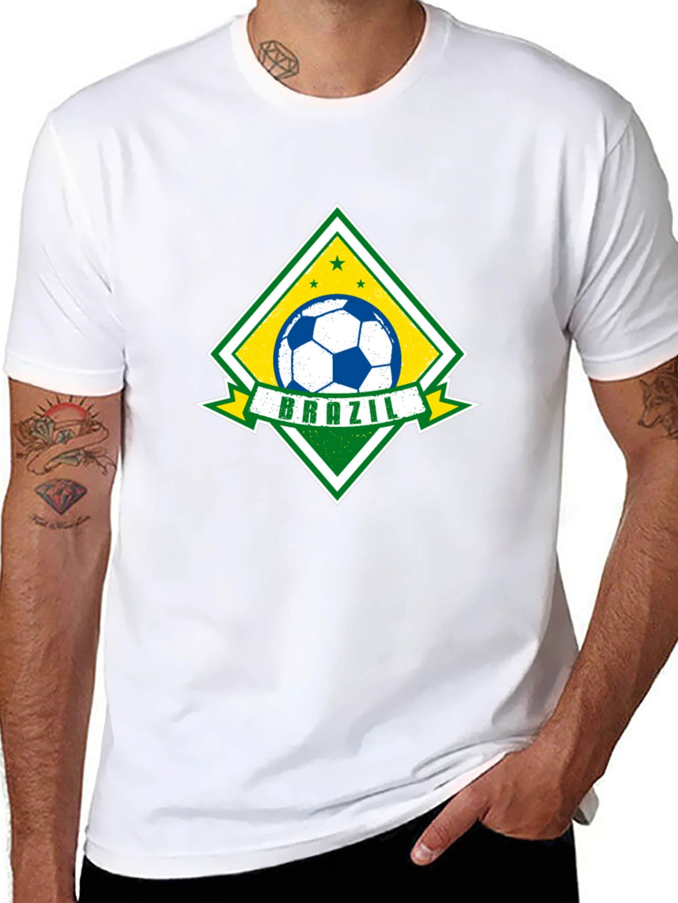 Brazil Soccer Graphic T-Shirt