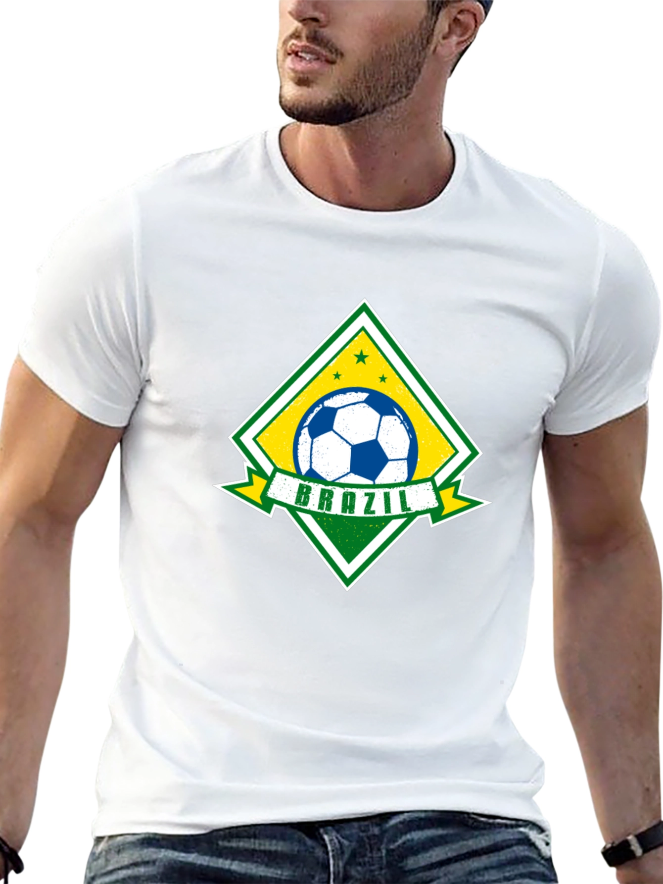 Brazil Soccer Graphic T-Shirt