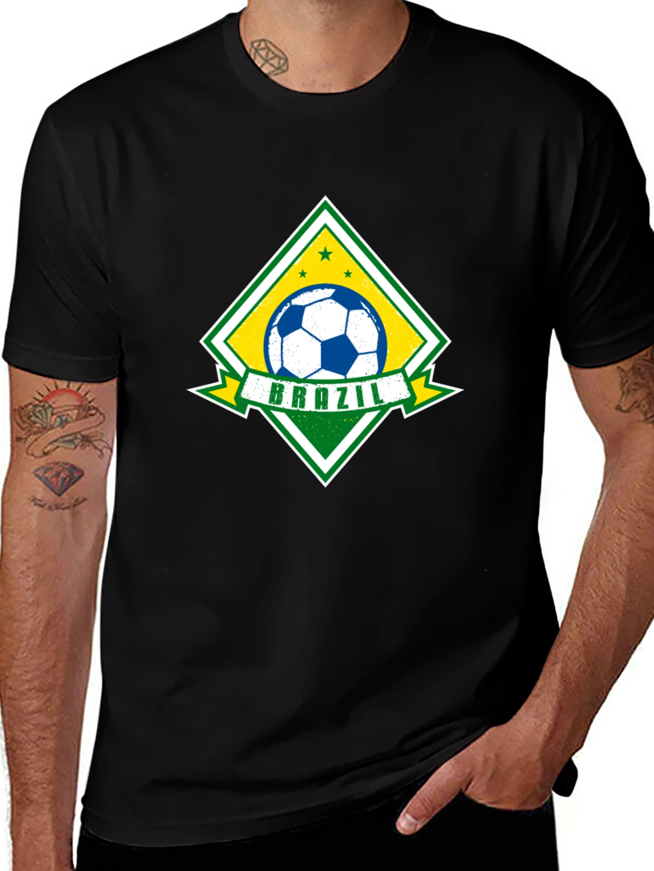 Brazil Soccer Graphic T-Shirt