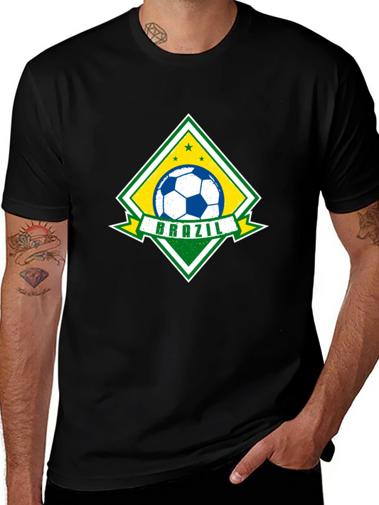 Brazil Soccer Graphic T-Shirt