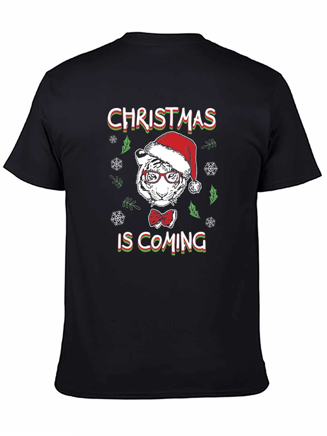 Christmas Tiger T-Shirt