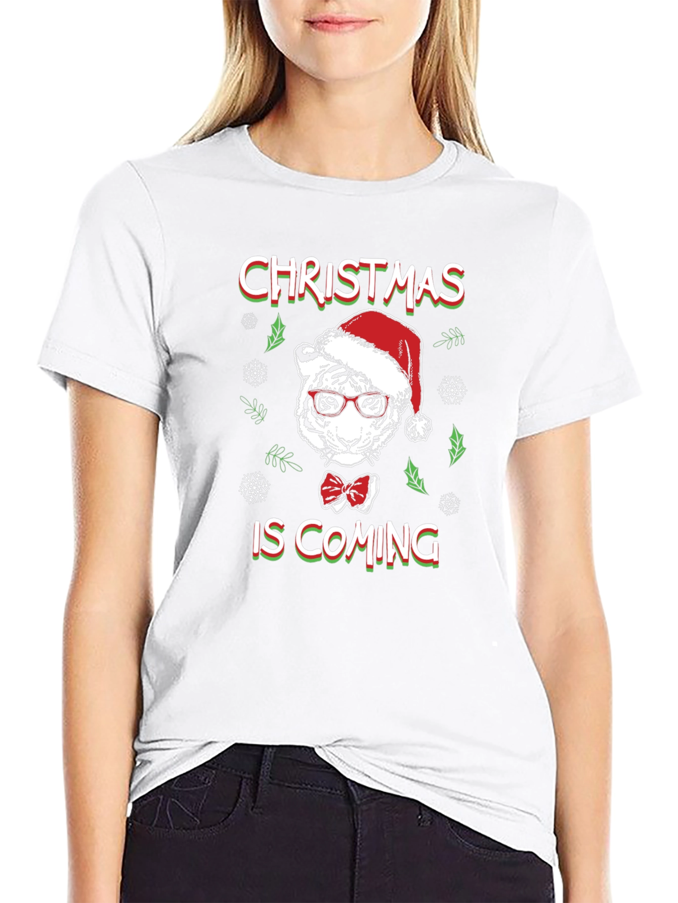Christmas Tiger T-Shirt
