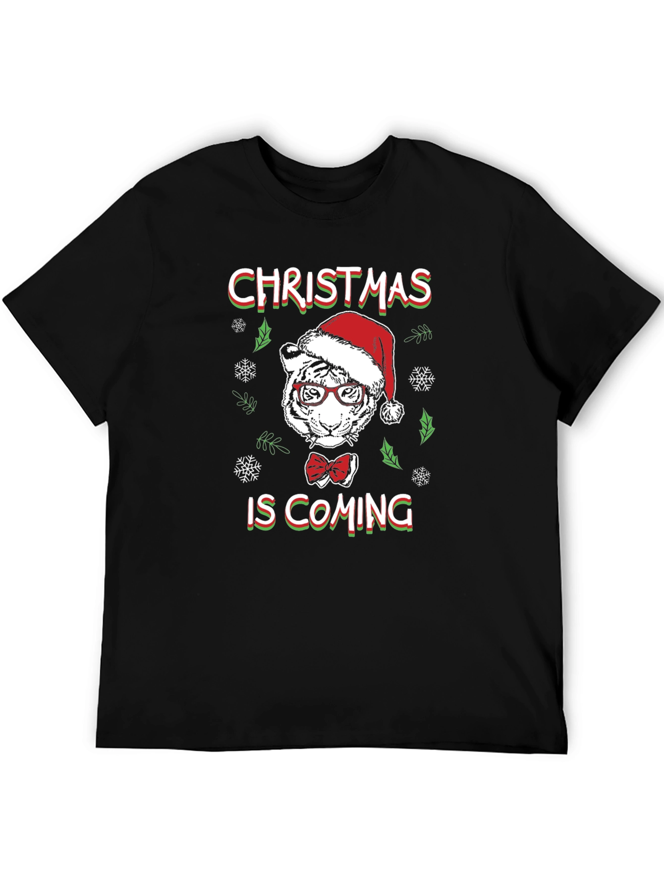 Christmas Tiger T-Shirt