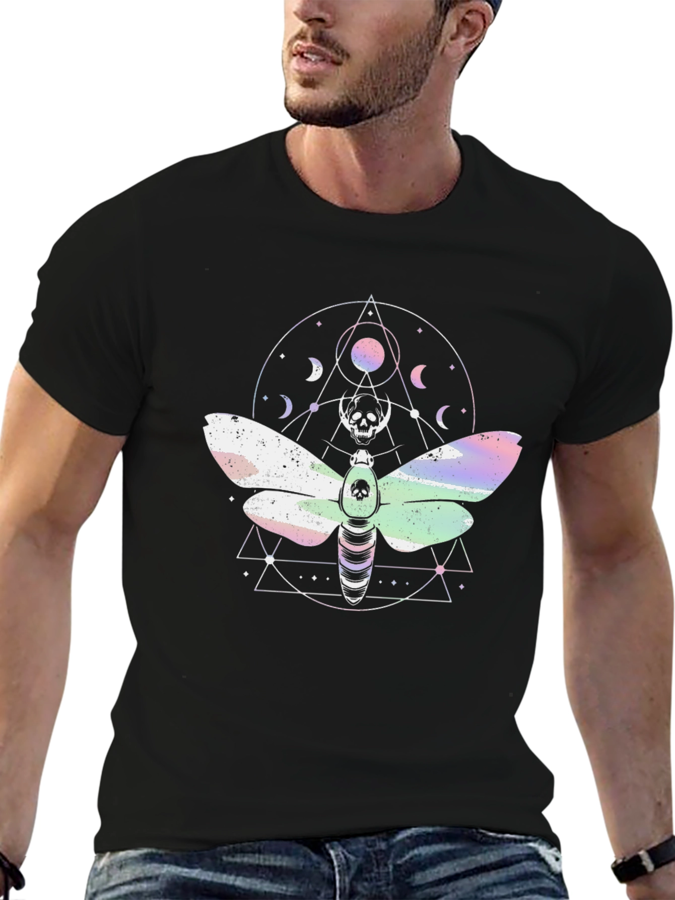 Moth & Moon Graphic Tee