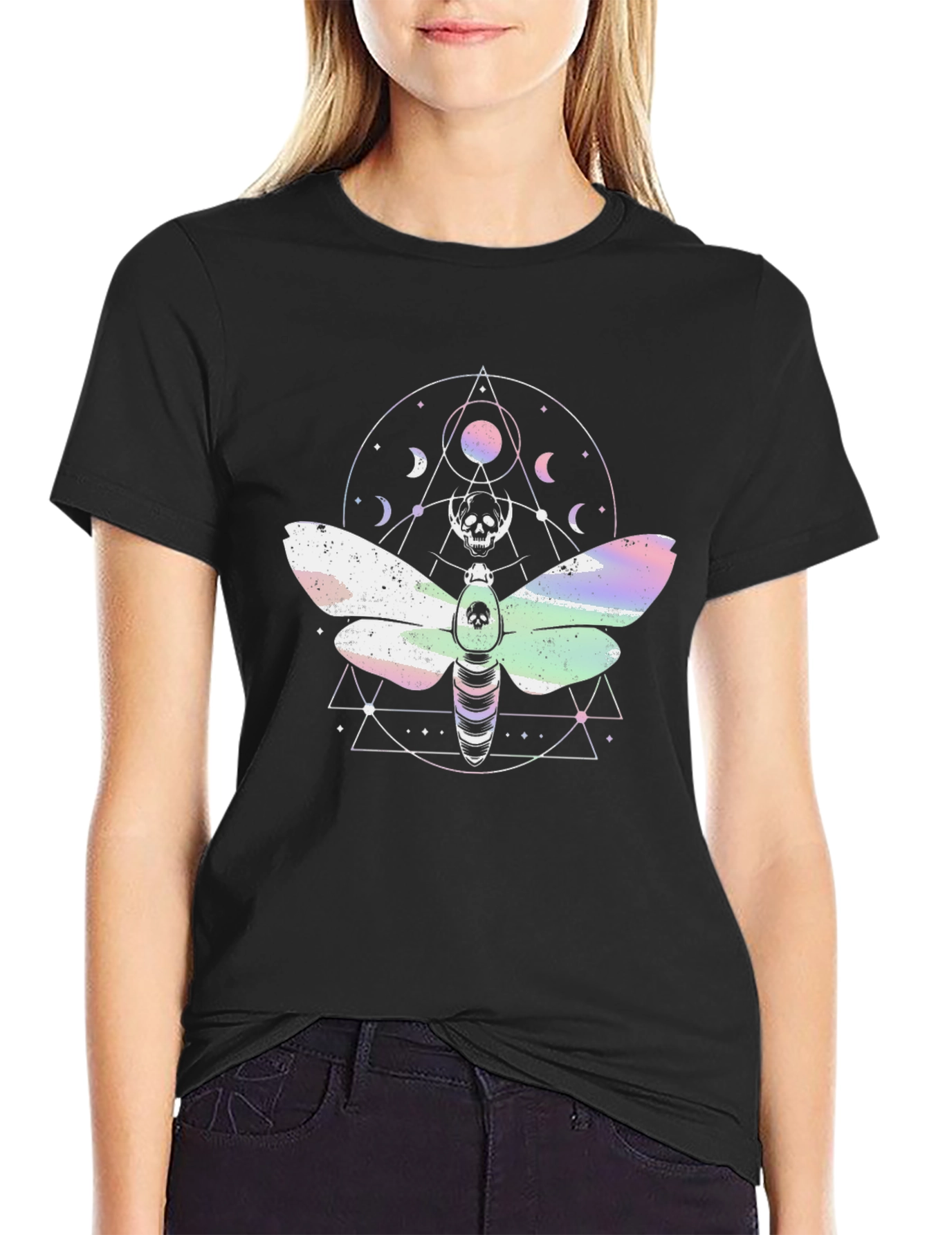 Moth & Moon Graphic Tee