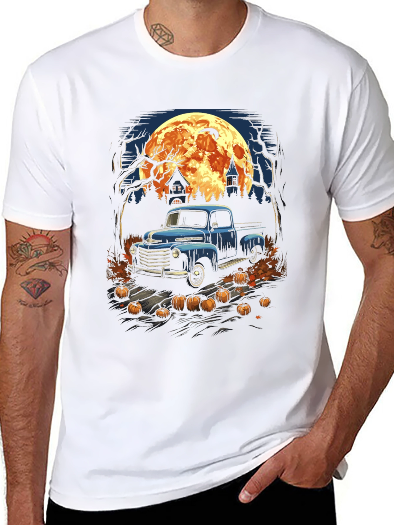 Halloween Truck T-Shirt
