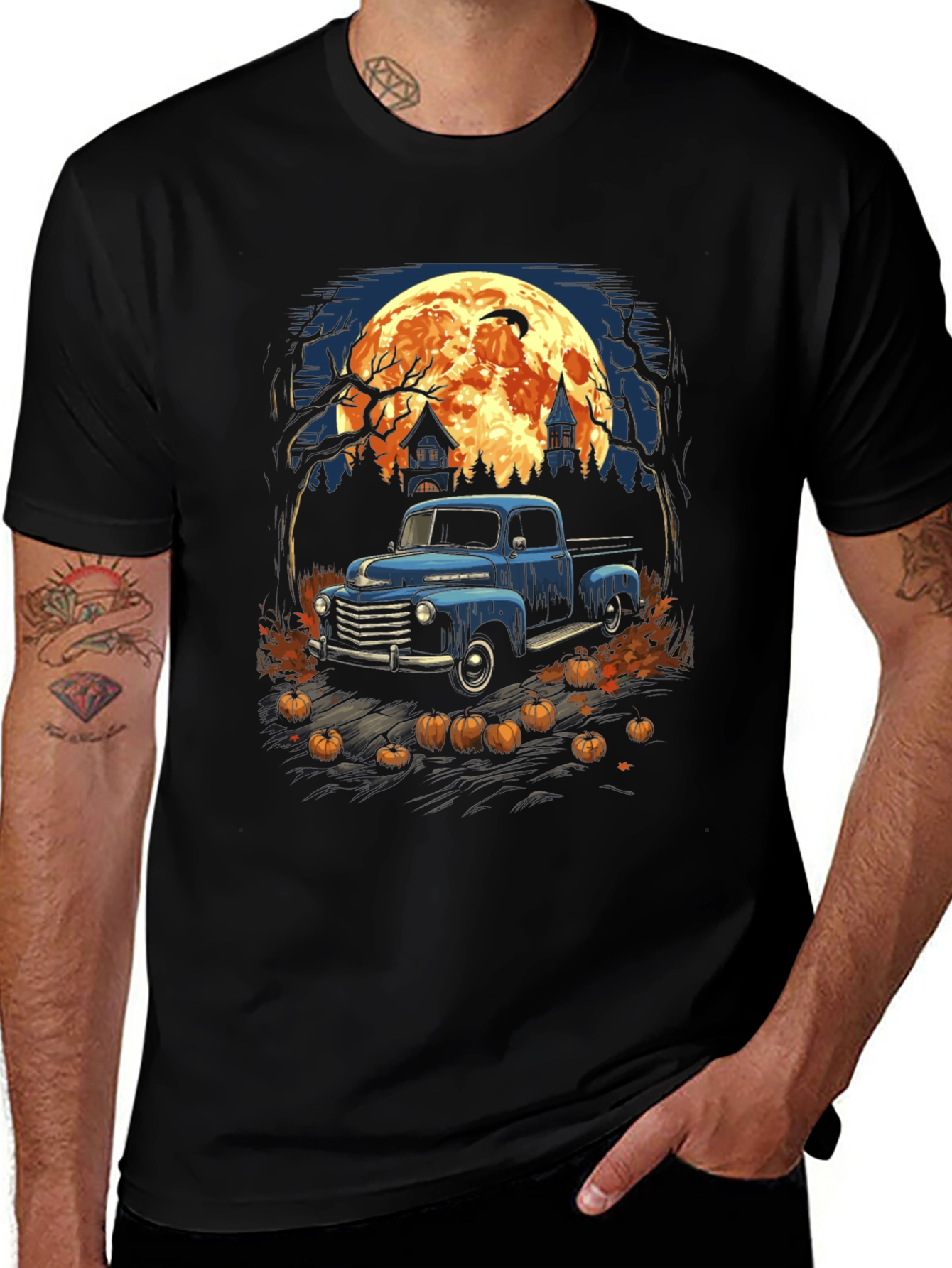 Halloween Truck T-Shirt