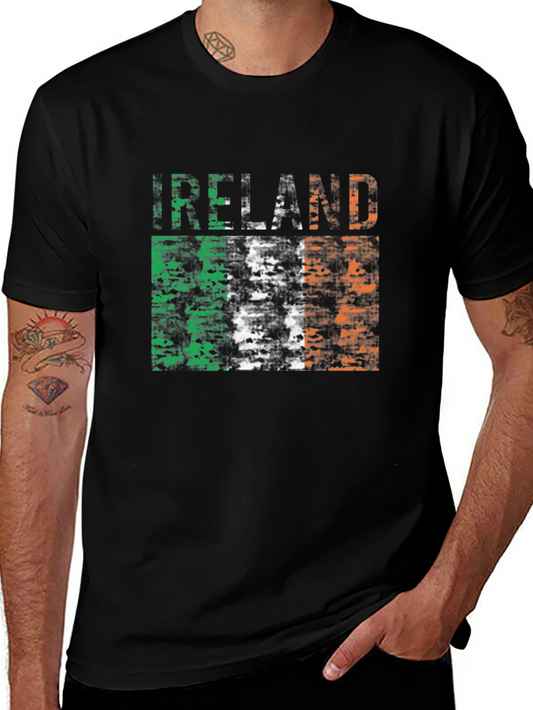 Ireland Flag T-Shirt - Distressed Irish Pride