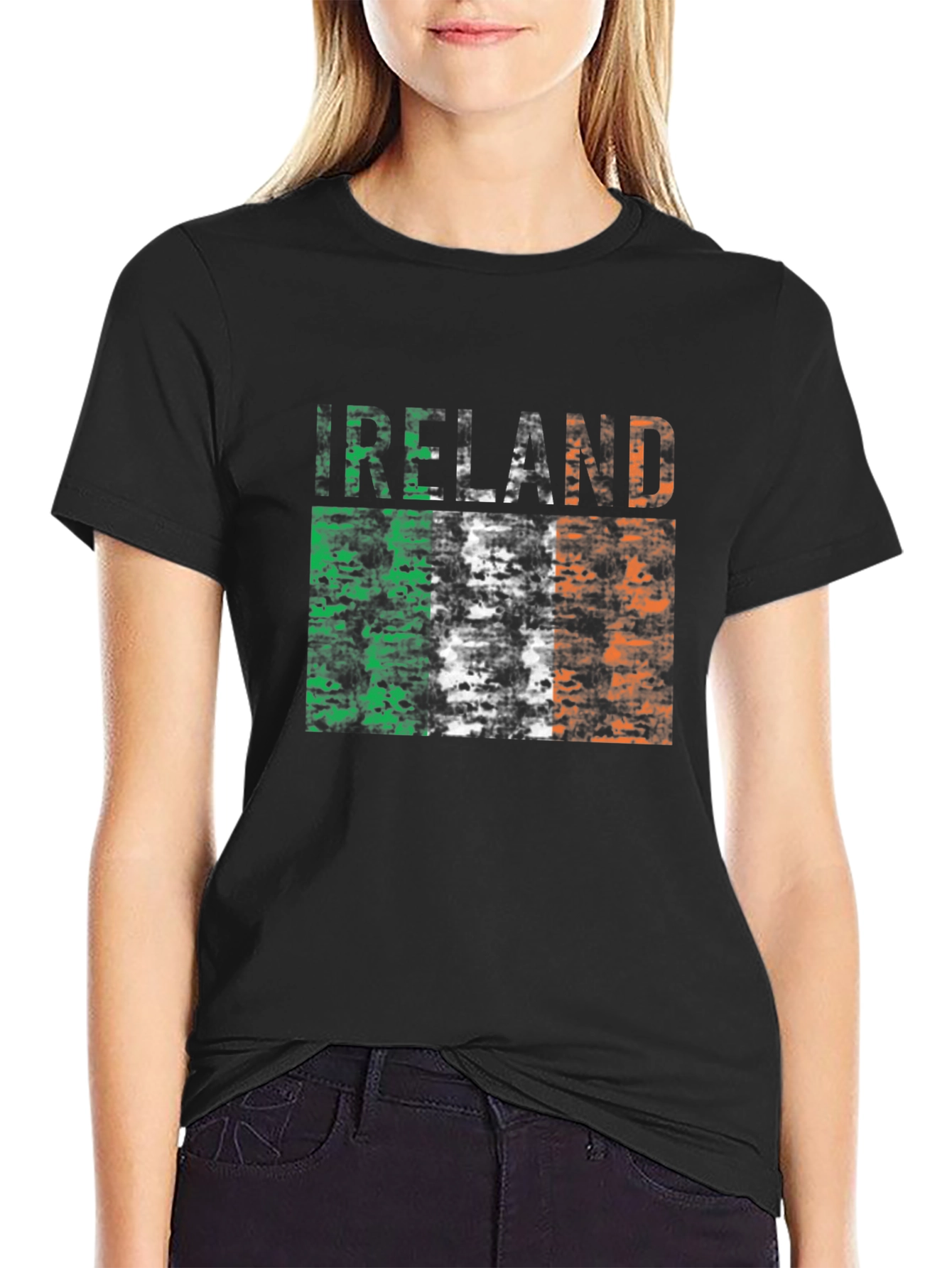 Ireland Flag T-Shirt - Distressed Irish Pride
