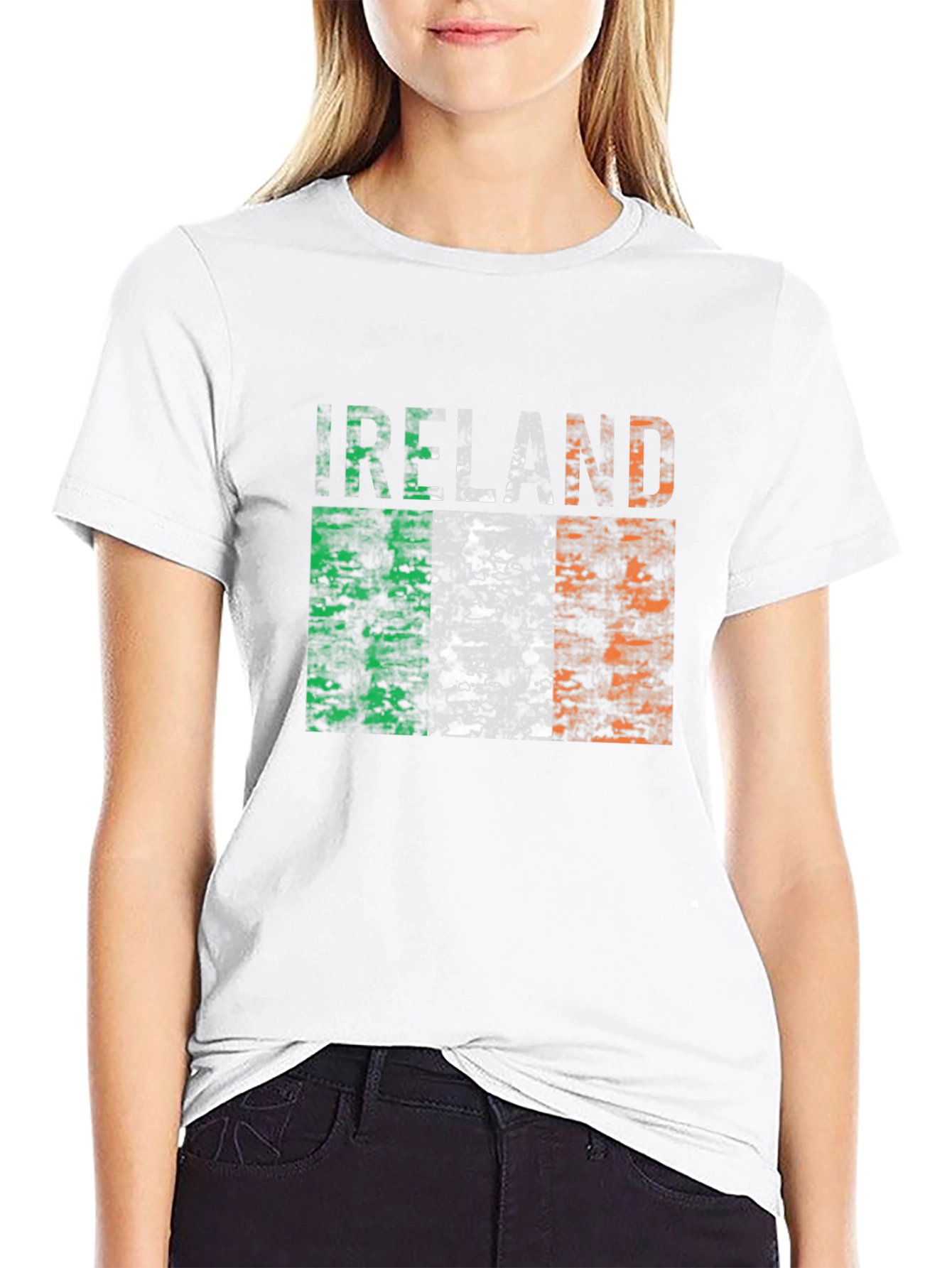 Ireland Flag T-Shirt - Distressed Irish Pride