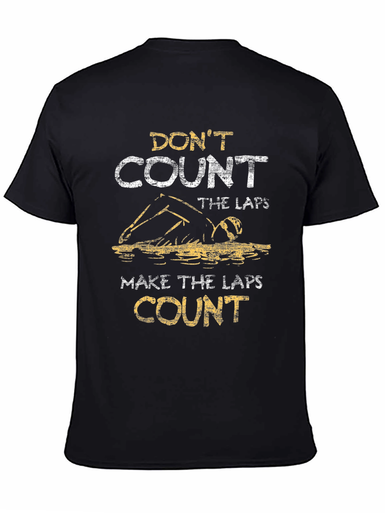 Swimming T-Shirt - Dont Count the Laps