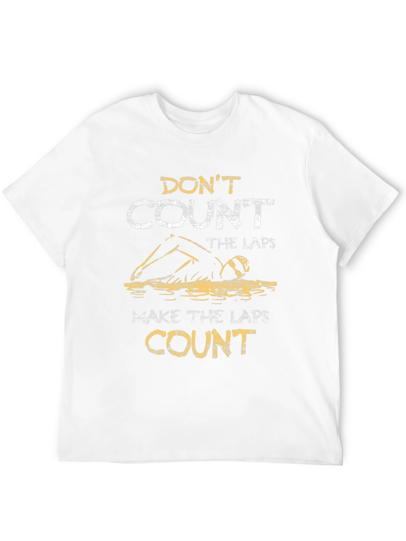 Swimming T-Shirt - Dont Count the Laps