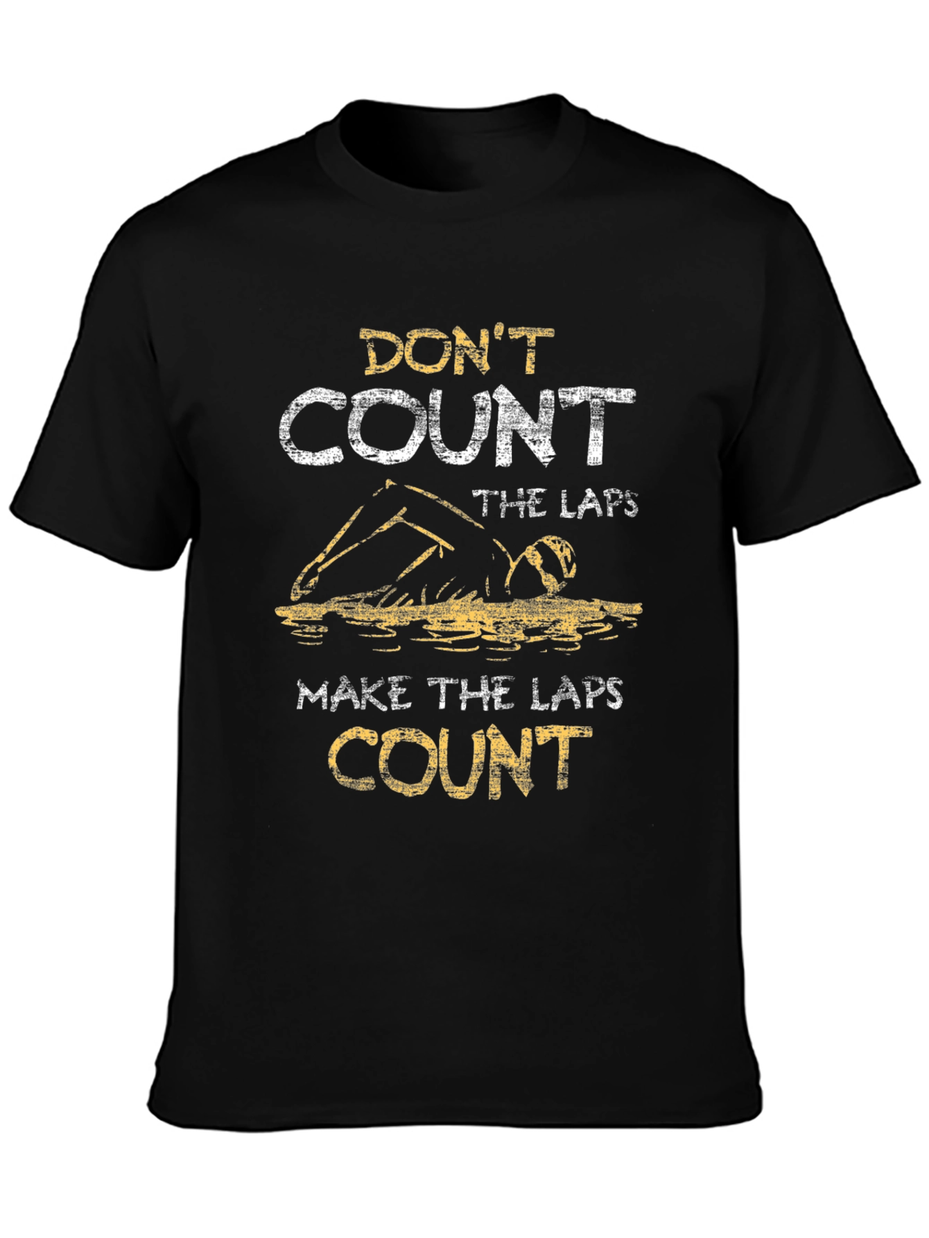 Swimming T-Shirt - Dont Count the Laps