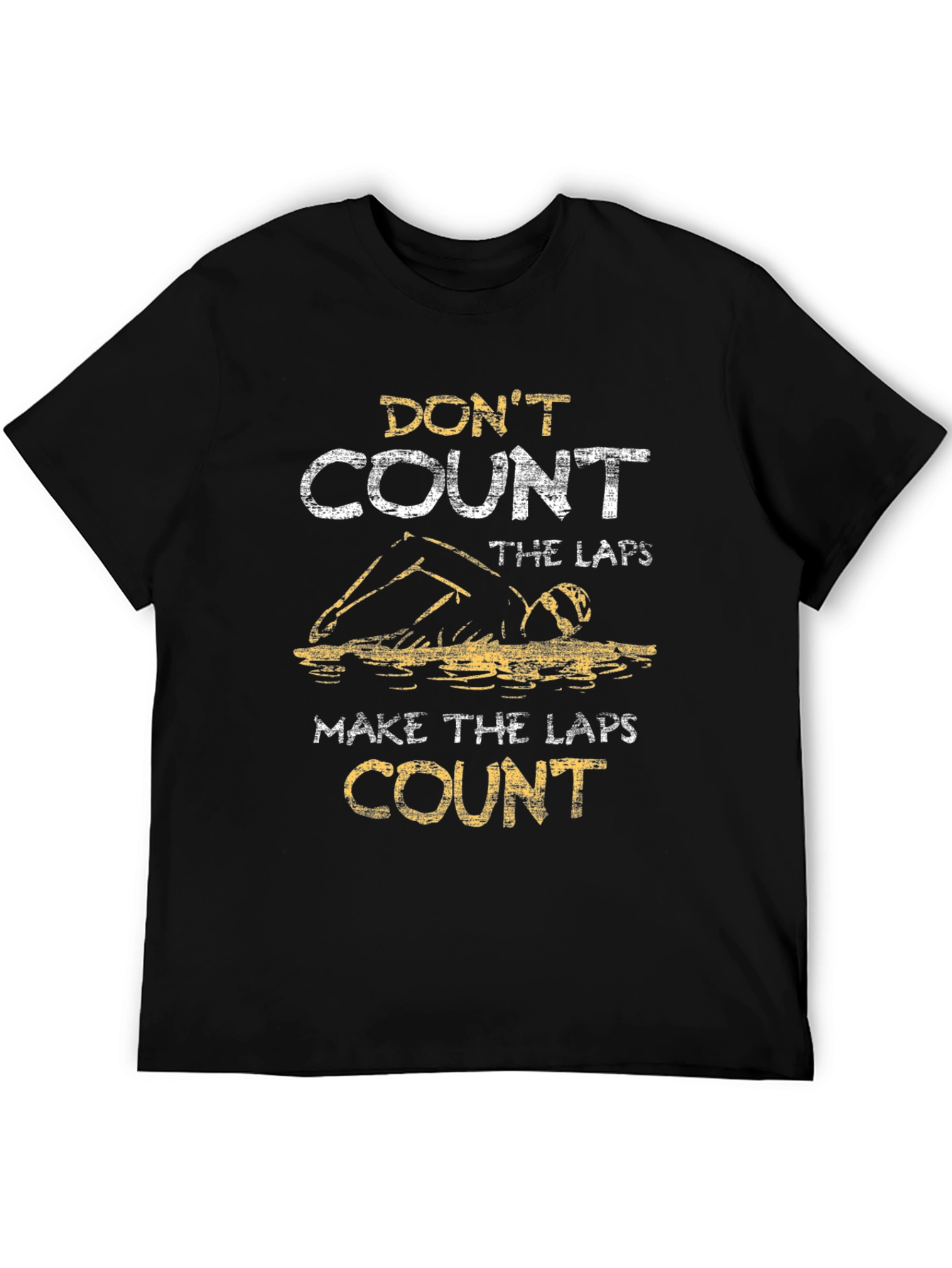 Swimming T-Shirt - Dont Count the Laps