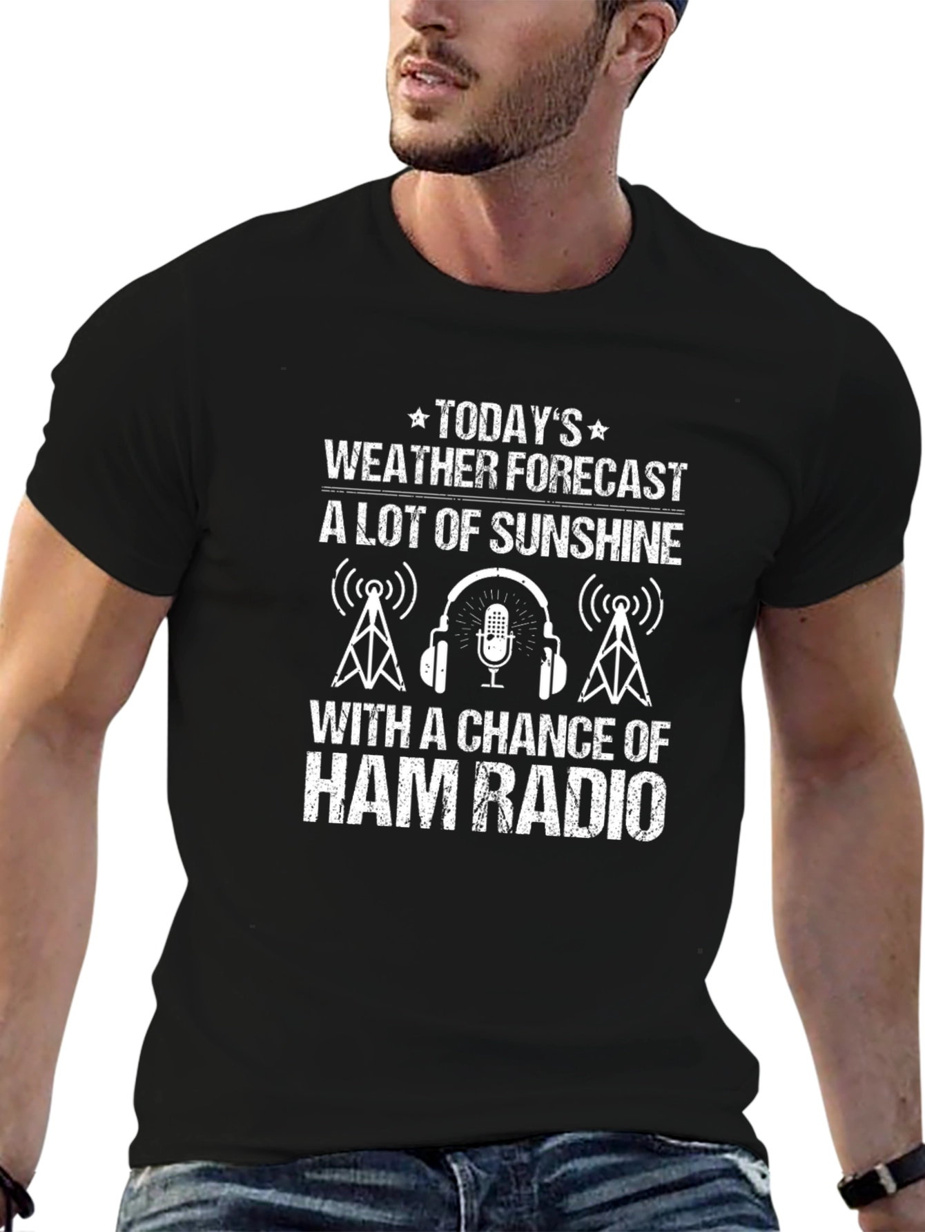 Ham Radio Weather Forecast T-Shirt