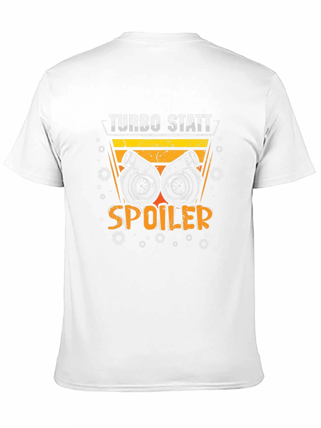 Turbo Statt Spoiler T-Shirt - Automotive Enthusiast
