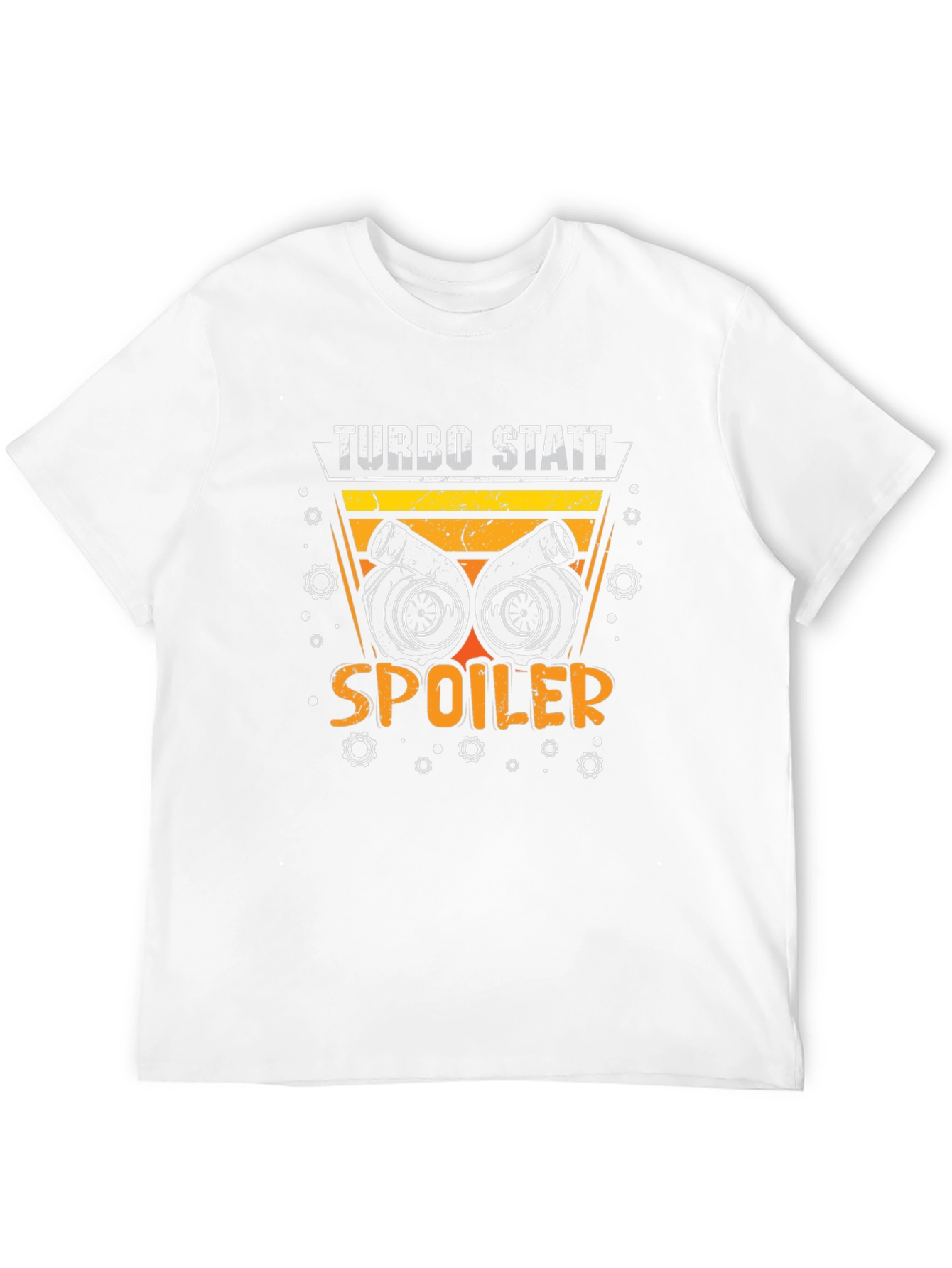 Turbo Statt Spoiler T-Shirt - Automotive Enthusiast