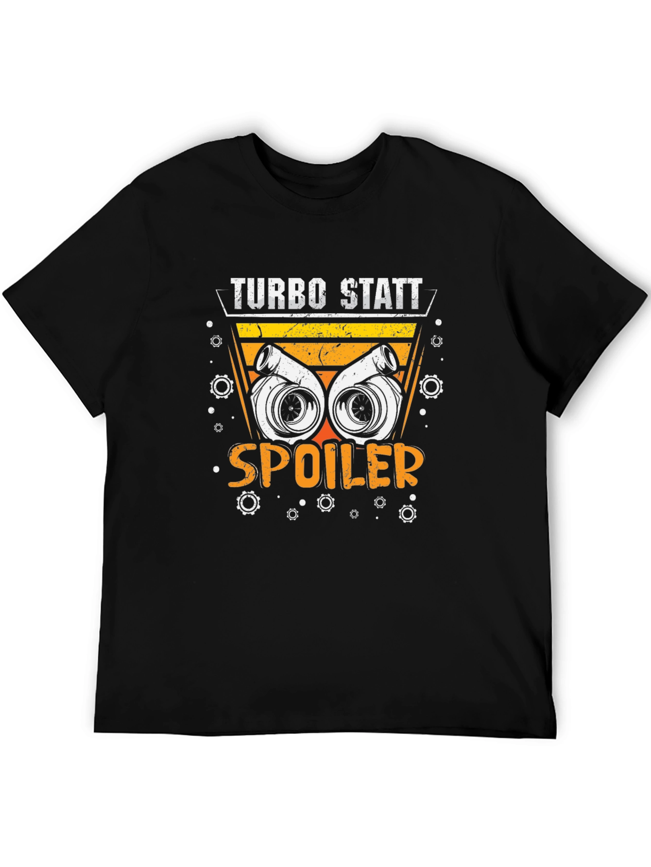 Turbo Statt Spoiler T-Shirt - Automotive Enthusiast