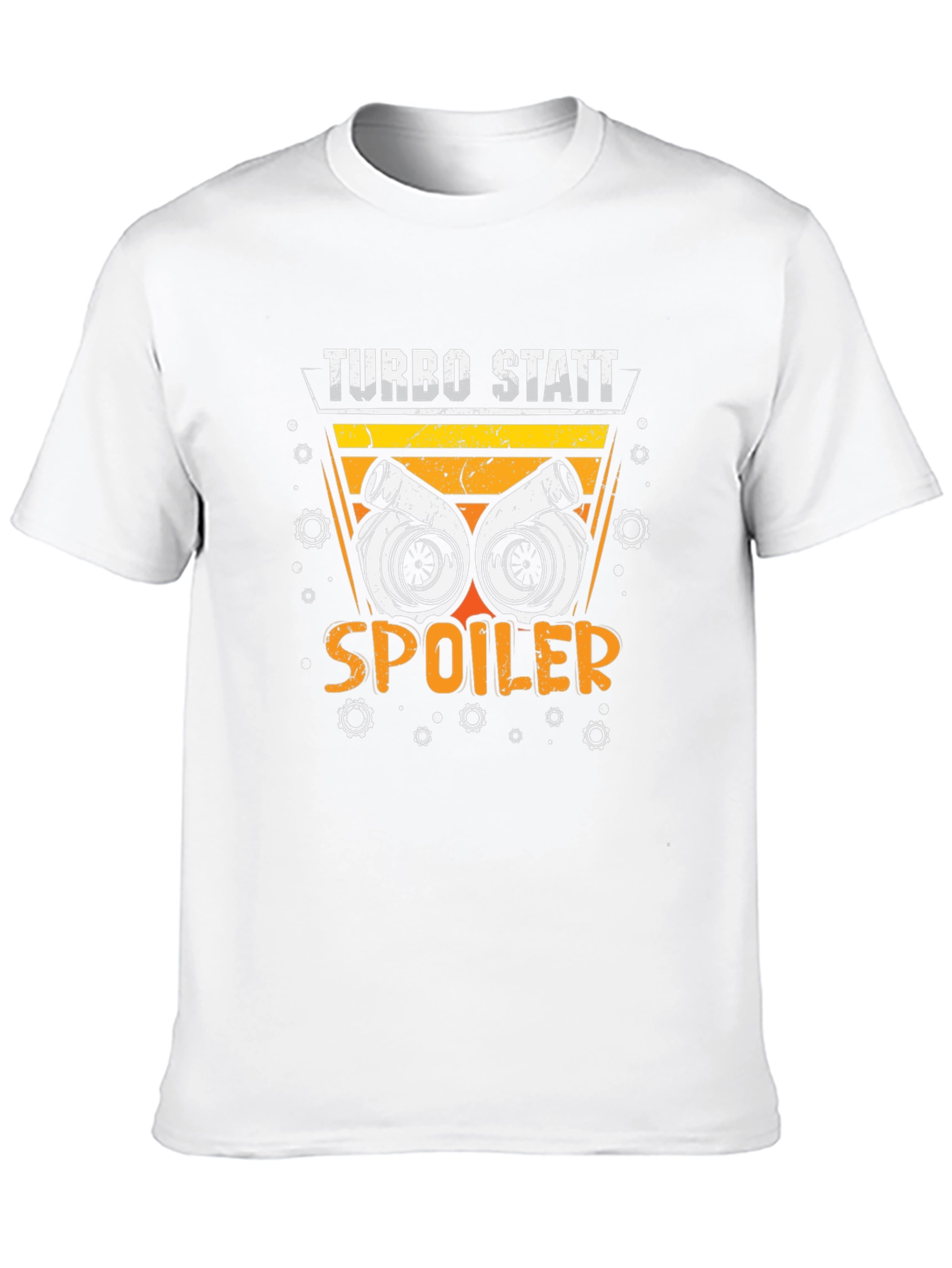 Turbo Statt Spoiler T-Shirt - Automotive Enthusiast