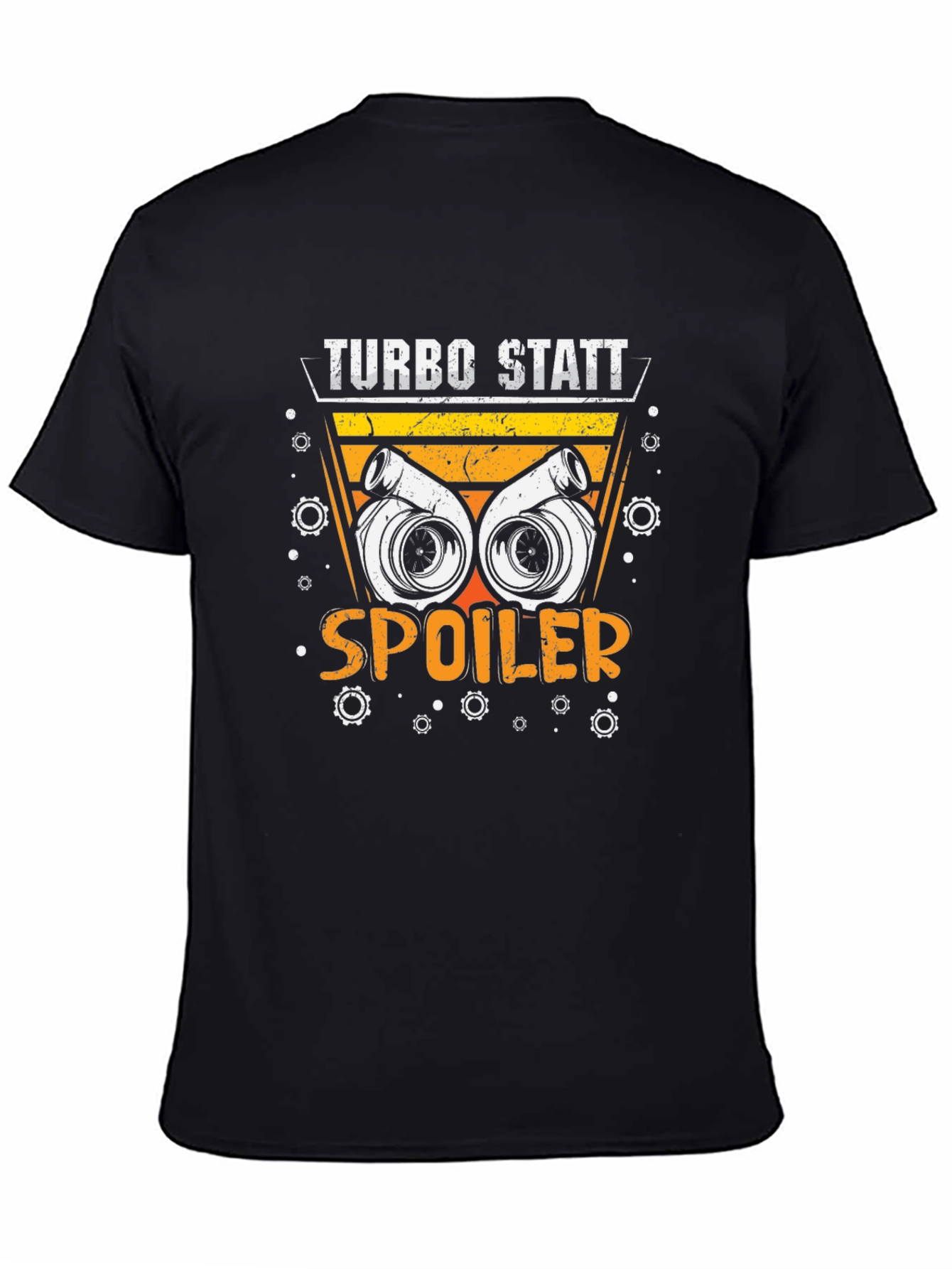 Turbo Statt Spoiler T-Shirt - Automotive Enthusiast