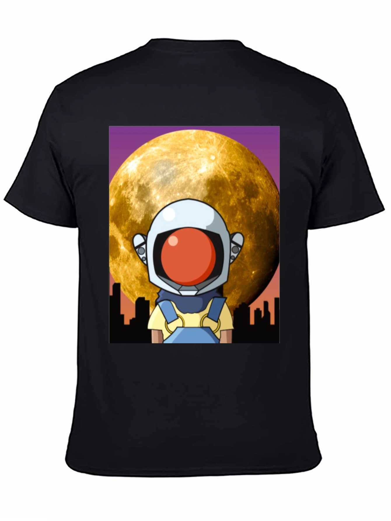 Astronaut Moonscape Graphic Tee