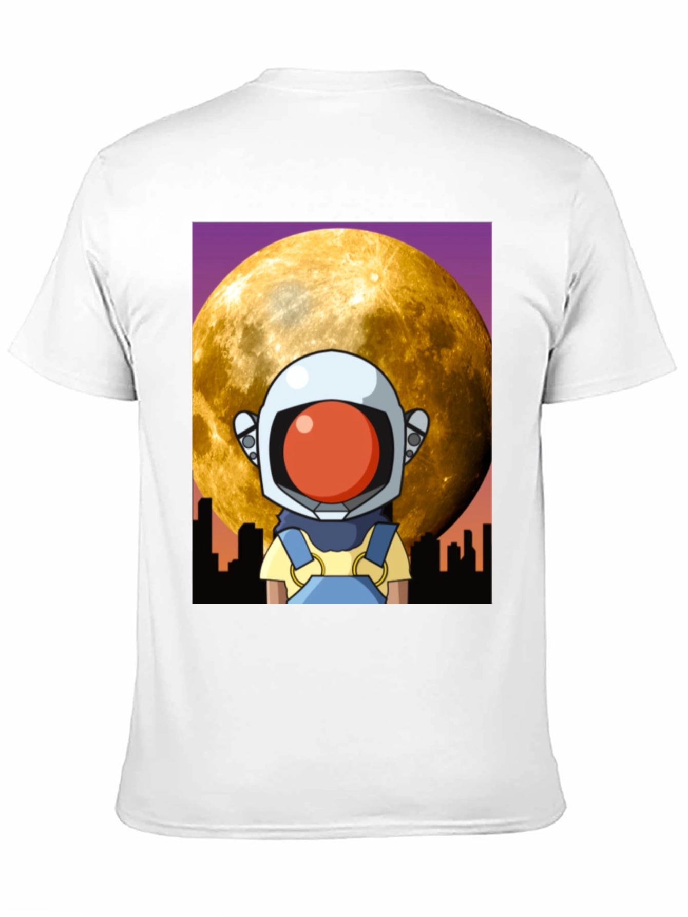 Astronaut Moonscape Graphic Tee