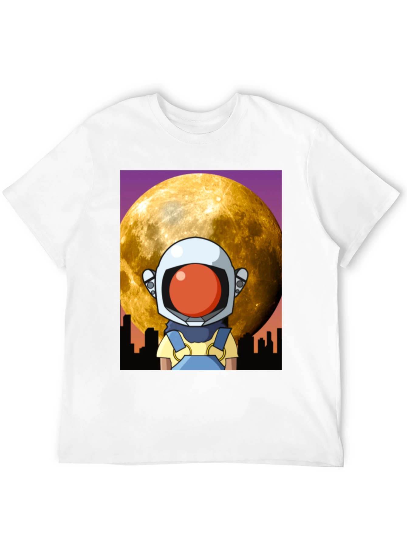 Astronaut Moonscape Graphic Tee