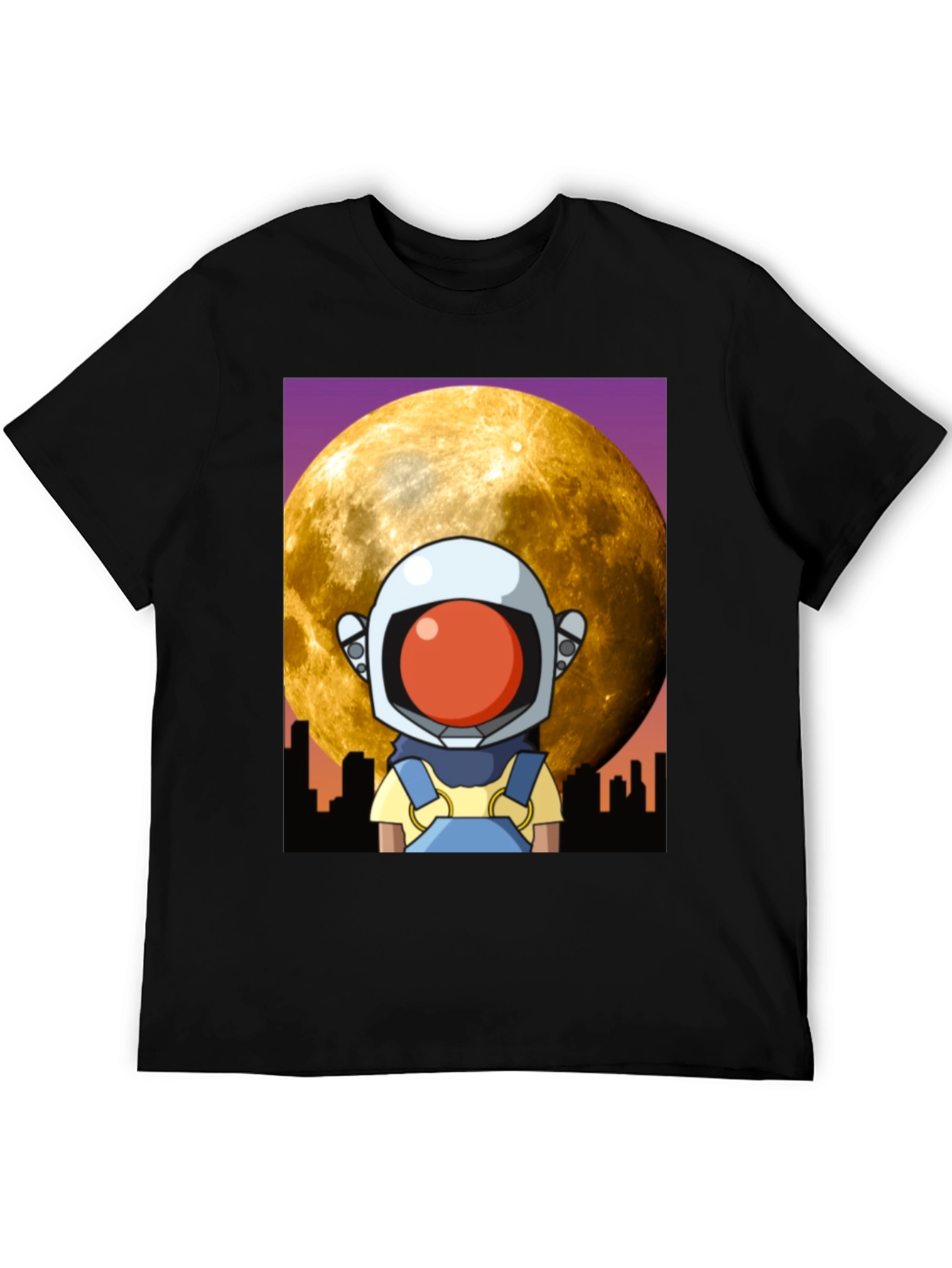 Astronaut Moonscape Graphic Tee