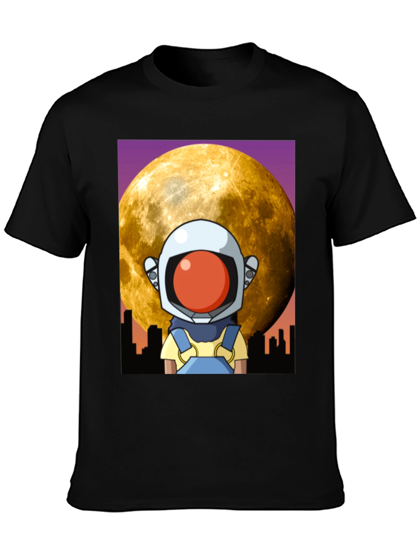 Astronaut Moonscape Graphic Tee