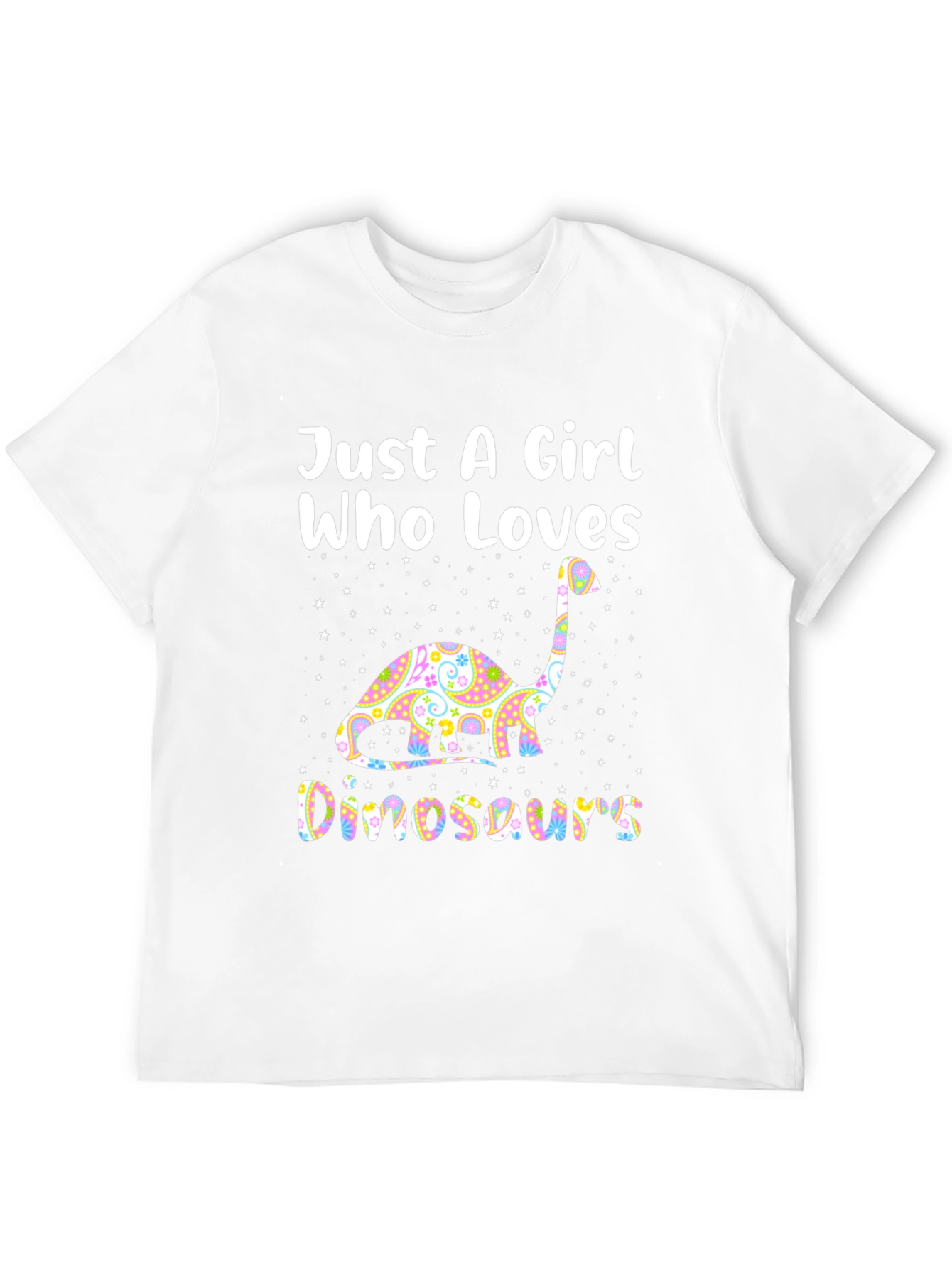 Girl Loves Dinosaurs T-Shirt