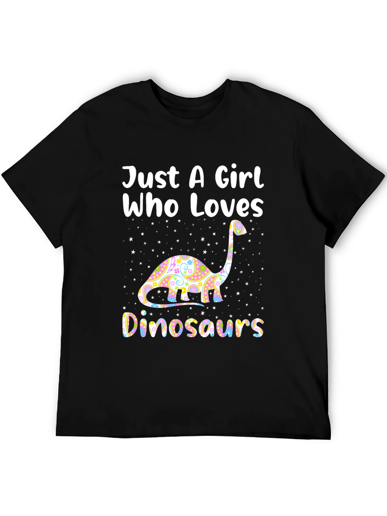 Girl Loves Dinosaurs T-Shirt
