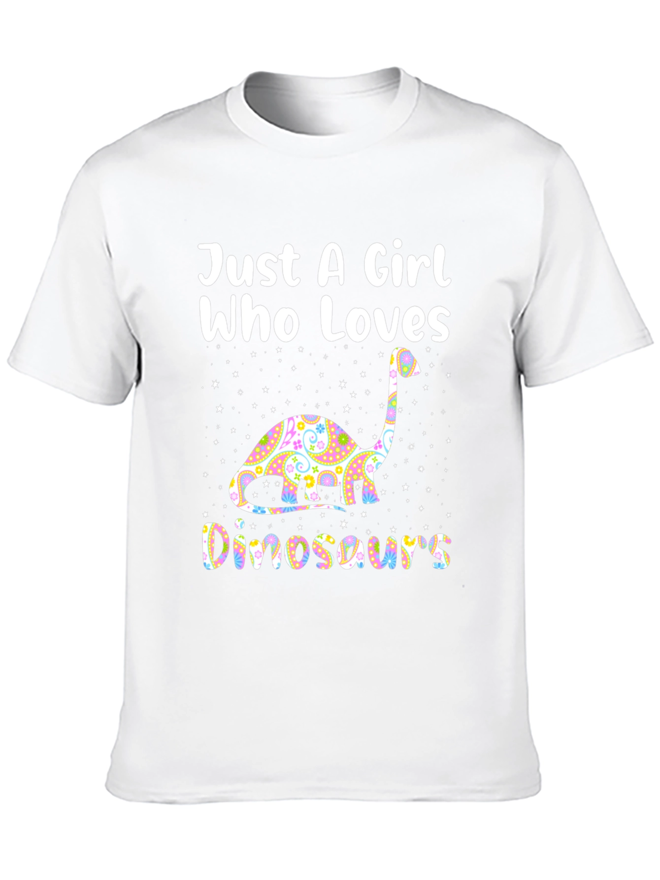 Girl Loves Dinosaurs T-Shirt