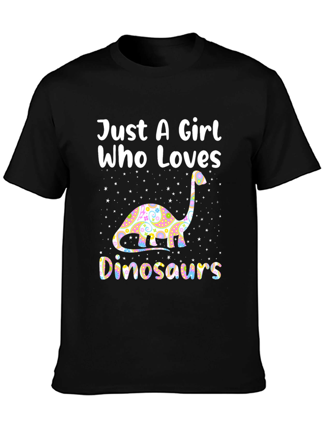 Girl Loves Dinosaurs T-Shirt