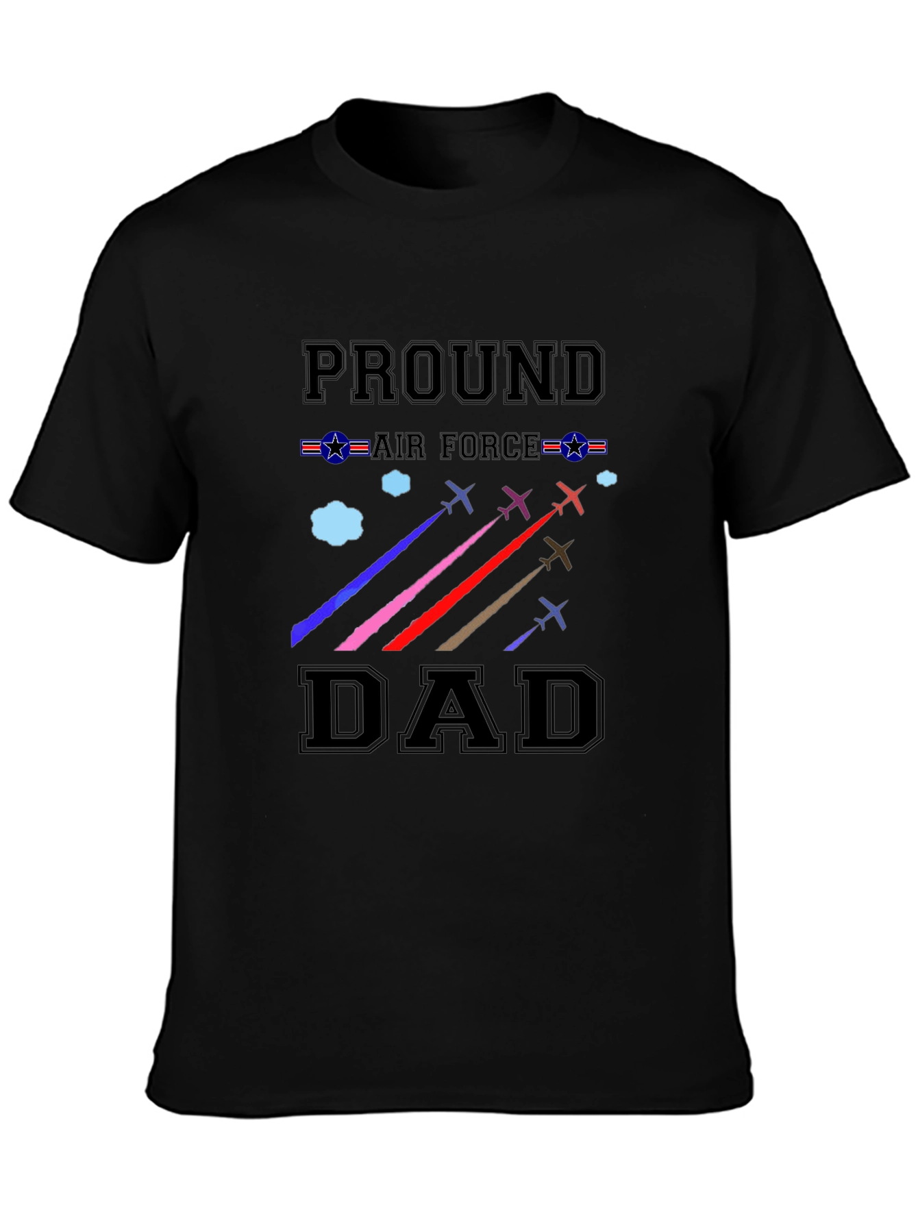 Proud Air Force Dad T-Shirt