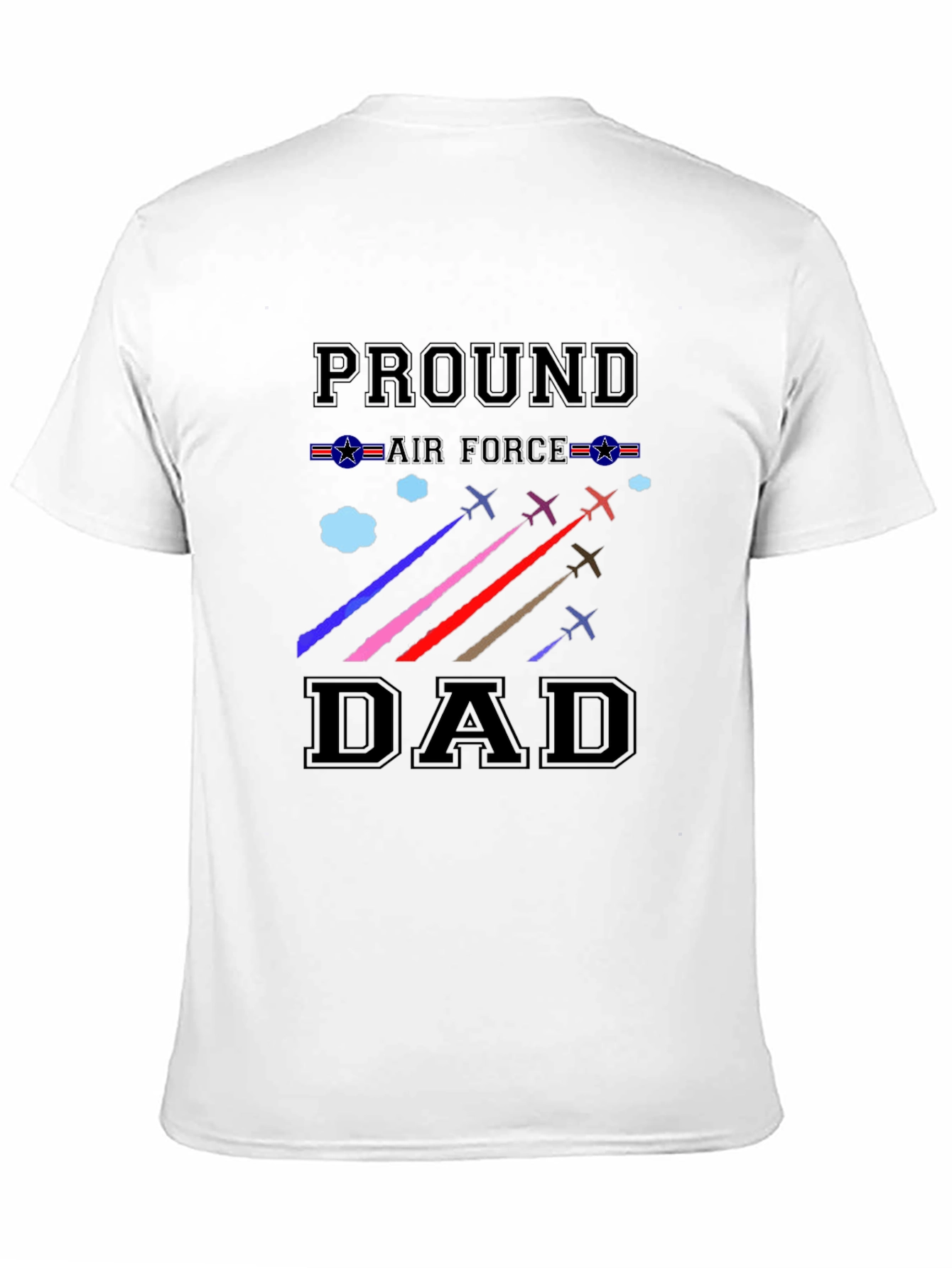 Proud Air Force Dad T-Shirt