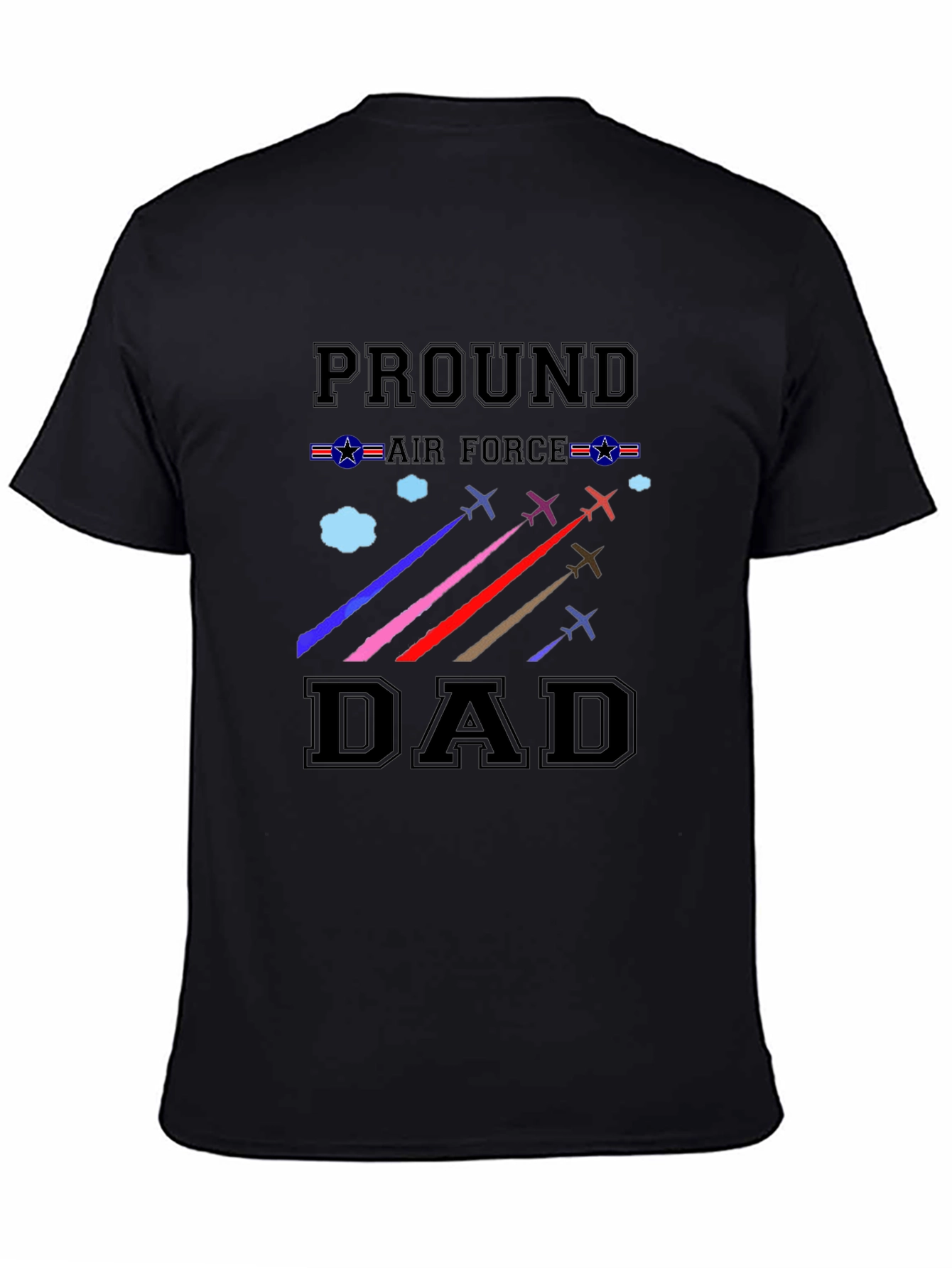 Proud Air Force Dad T-Shirt