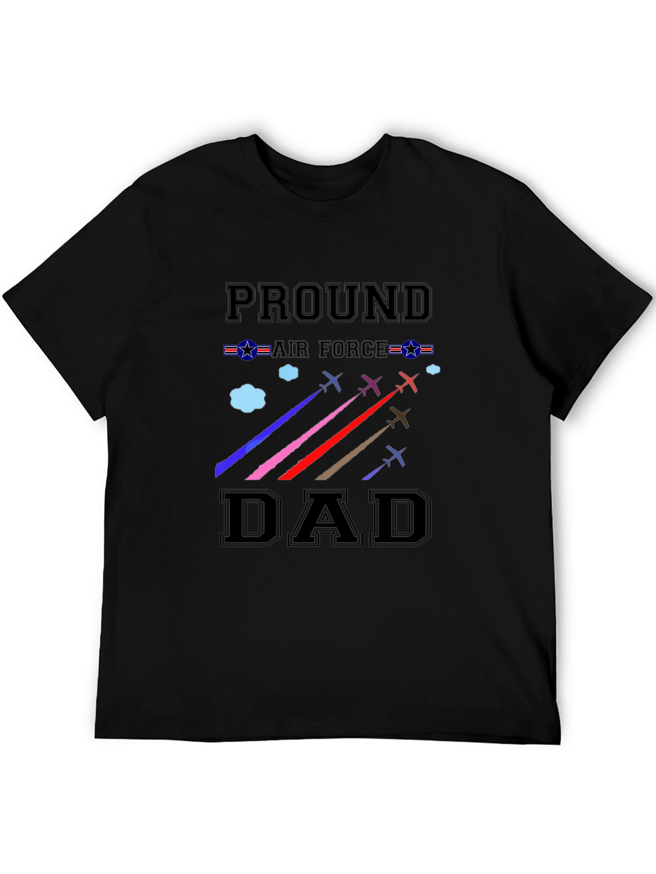 Proud Air Force Dad T-Shirt