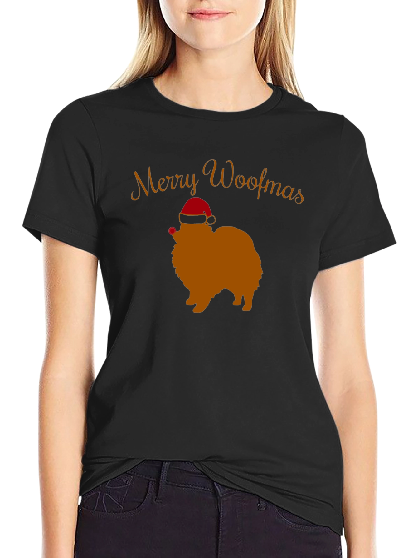 Merry Woofmas Dog T-Shirt