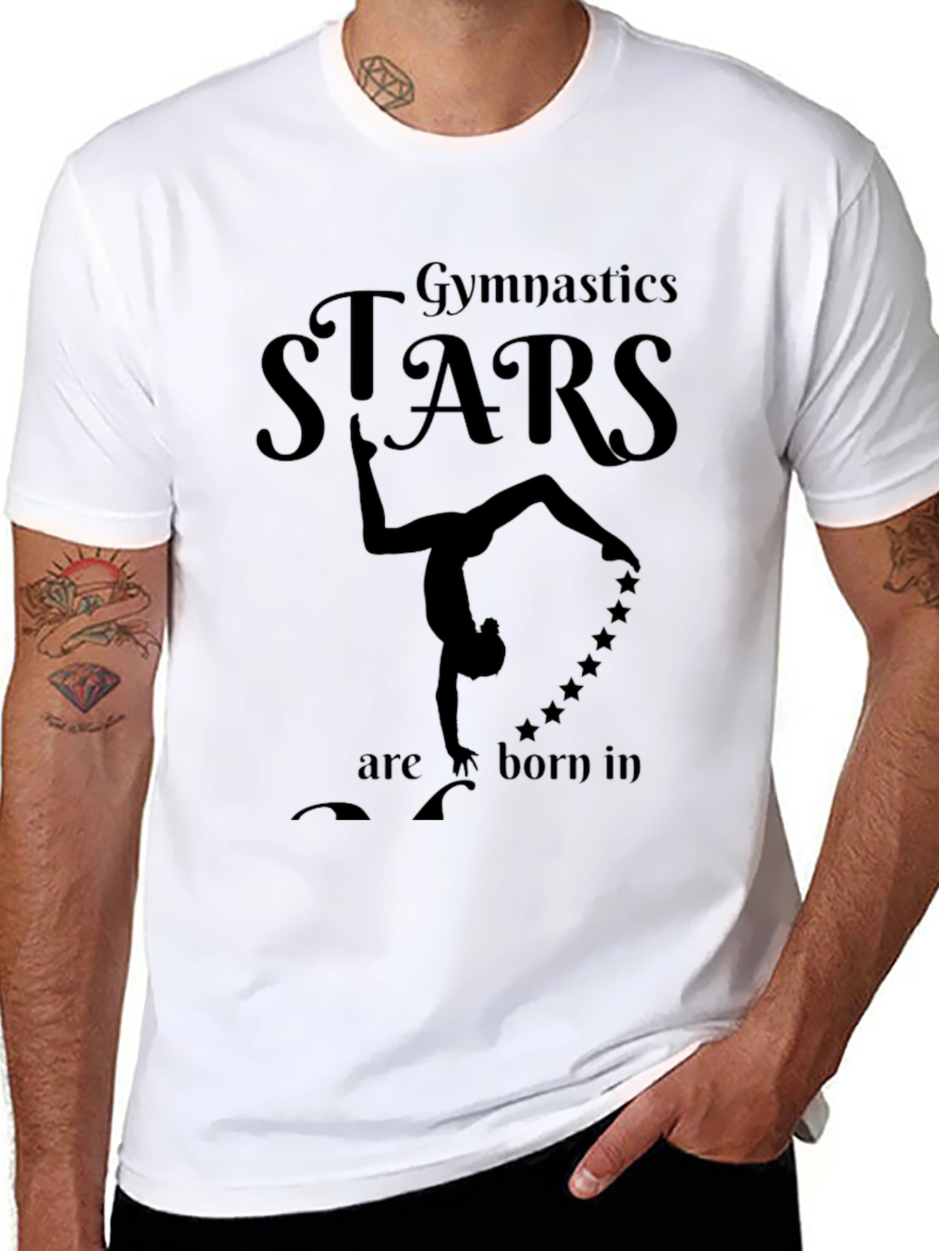 Gymnastics Stars T-Shirt - Birthday Gift
