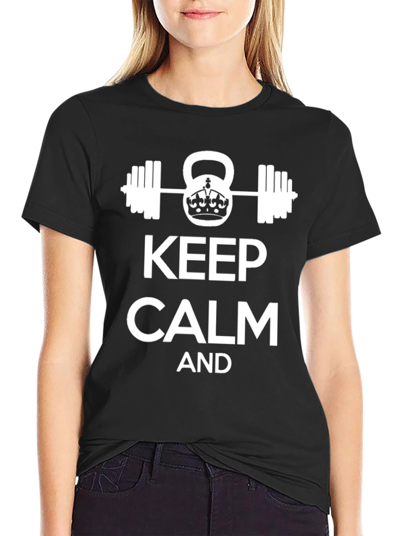 Keep Calm Workout T-Shirt