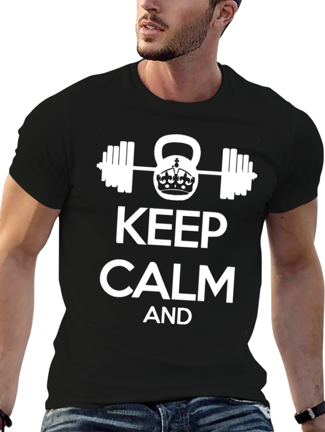 Keep Calm Workout T-Shirt