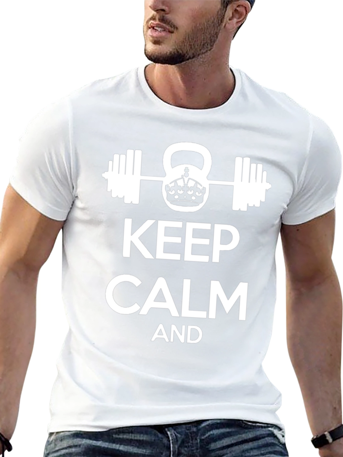 Keep Calm Workout T-Shirt
