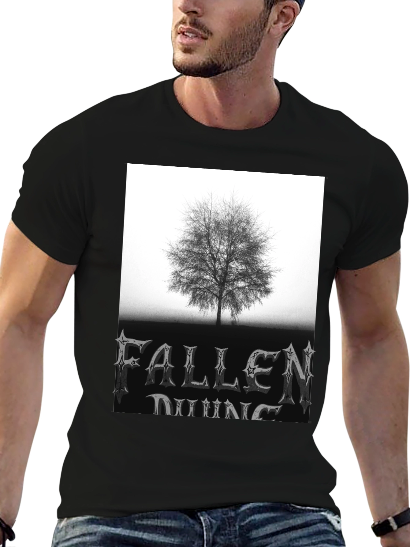Fallen Nothing Tree Graphic T-Shirt