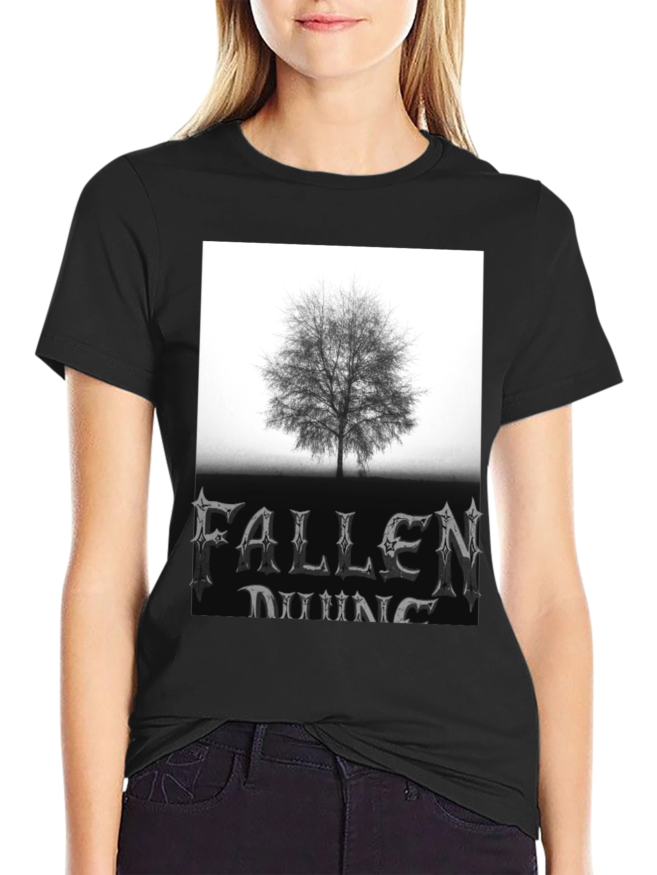 Fallen Nothing Tree Graphic T-Shirt