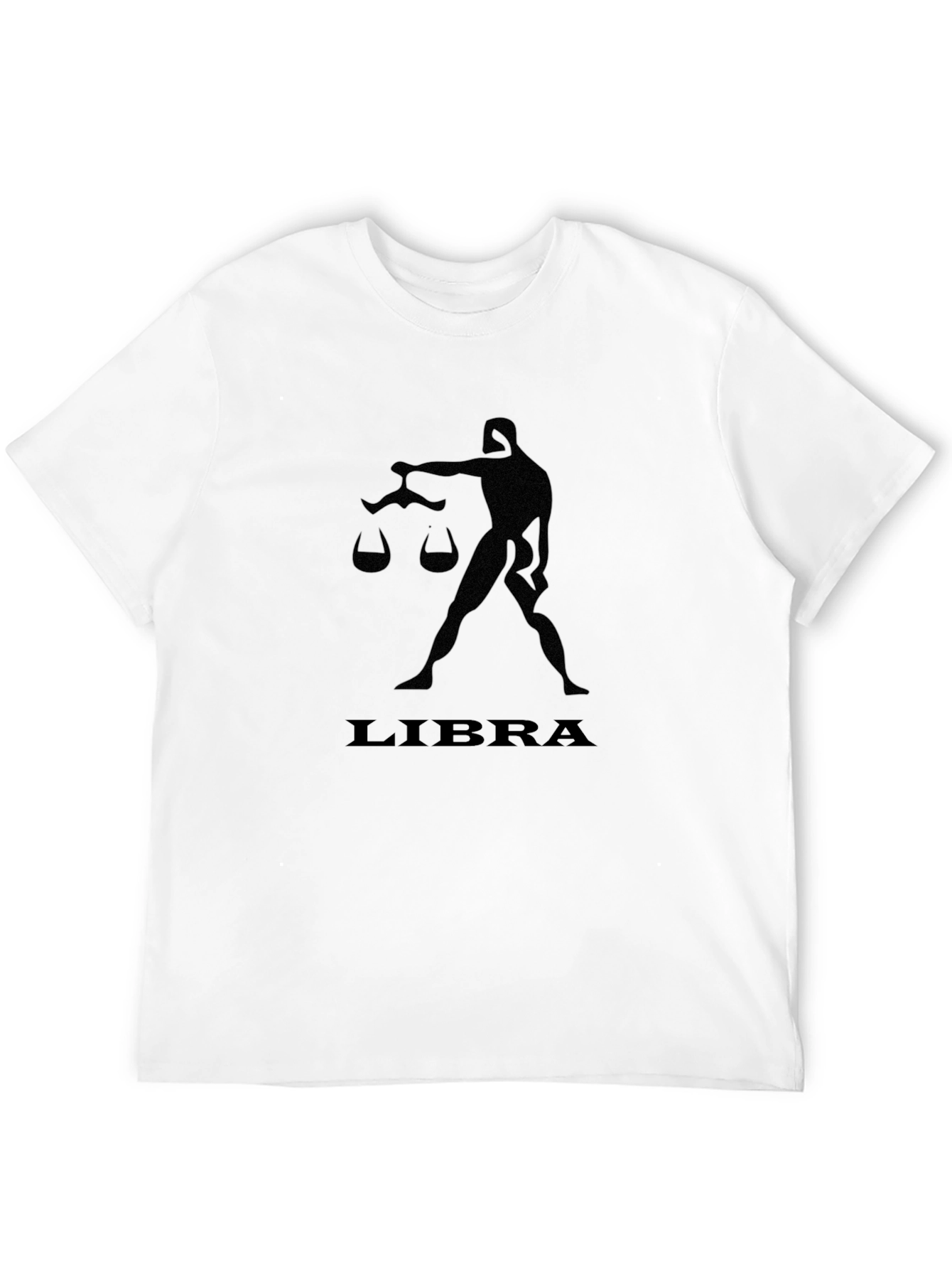 Libra Zodiac Black T-Shirt
